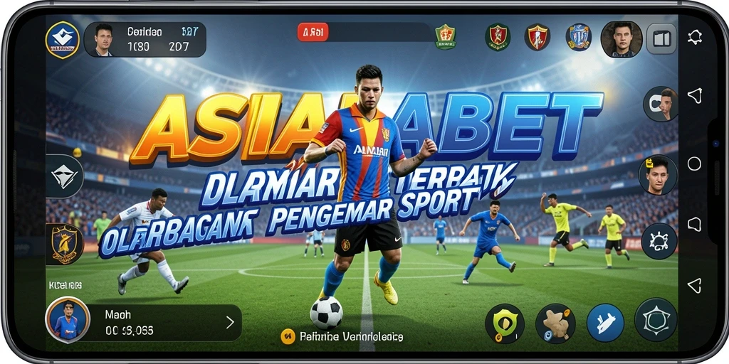 Menampilkan gameplay ASIANABET yang penuh aksi dan strategi olahraga.