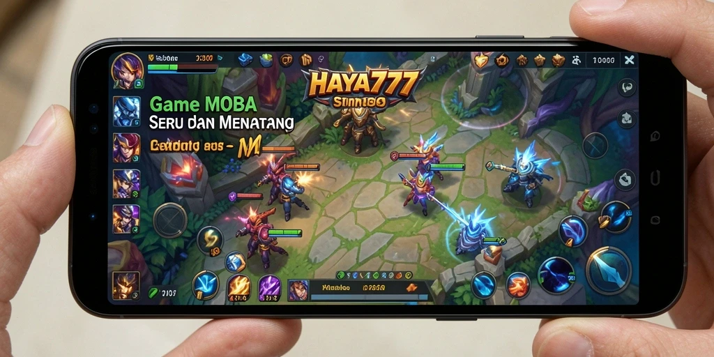 Gameplay seru HAYA777 dengan pertarungan intens antar tim.