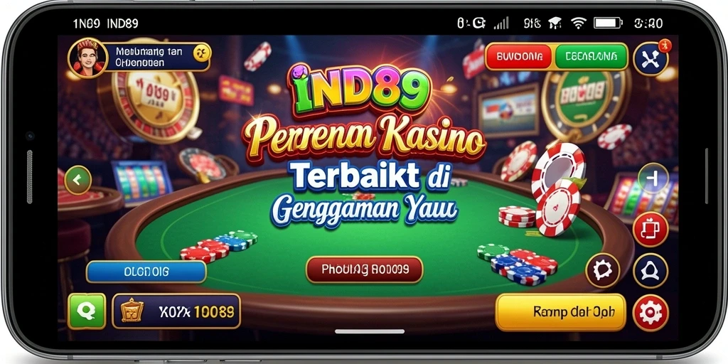 Tampilan gameplay Kasino yang menarik dan interaktif di IND89.