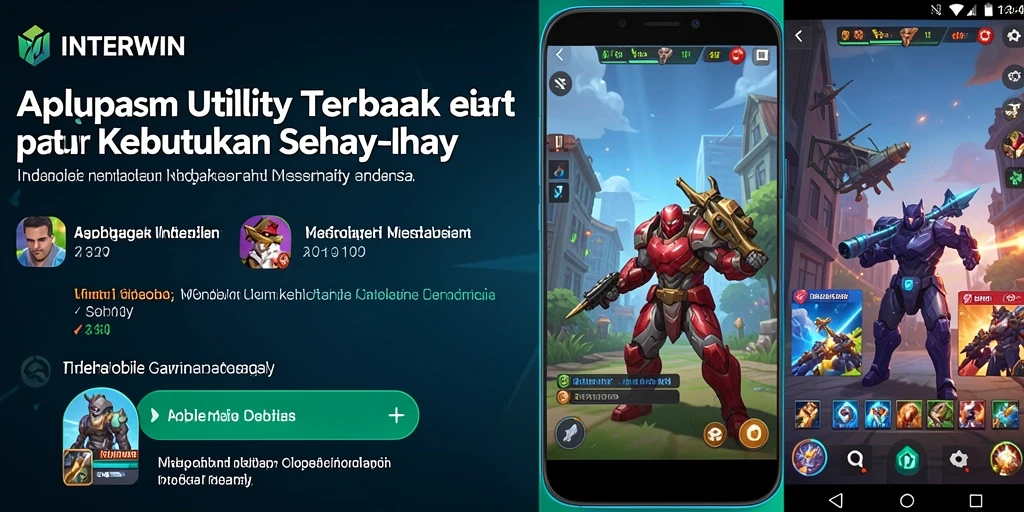 Tampilan antarmuka INTERWIN yang menarik dan mudah digunakan.