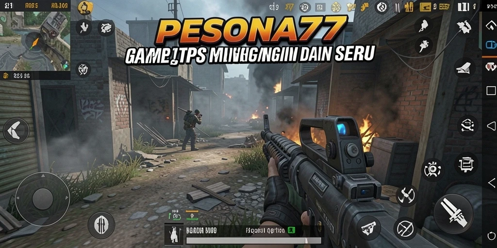 Tampilan gameplay PESONA77 yang menegangkan dan penuh aksi.