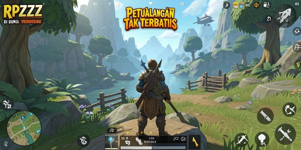 Menampilkan gameplay seru dalam dunia terbuka yang luas.